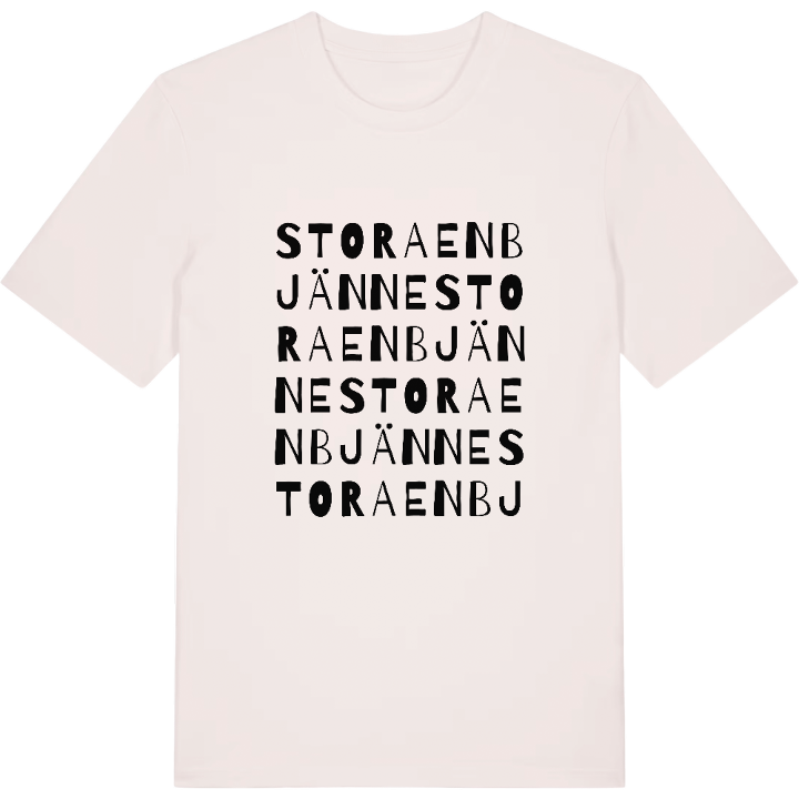 Stora Enbjänne ordlek t-shirt – t-shirt från PinShirt