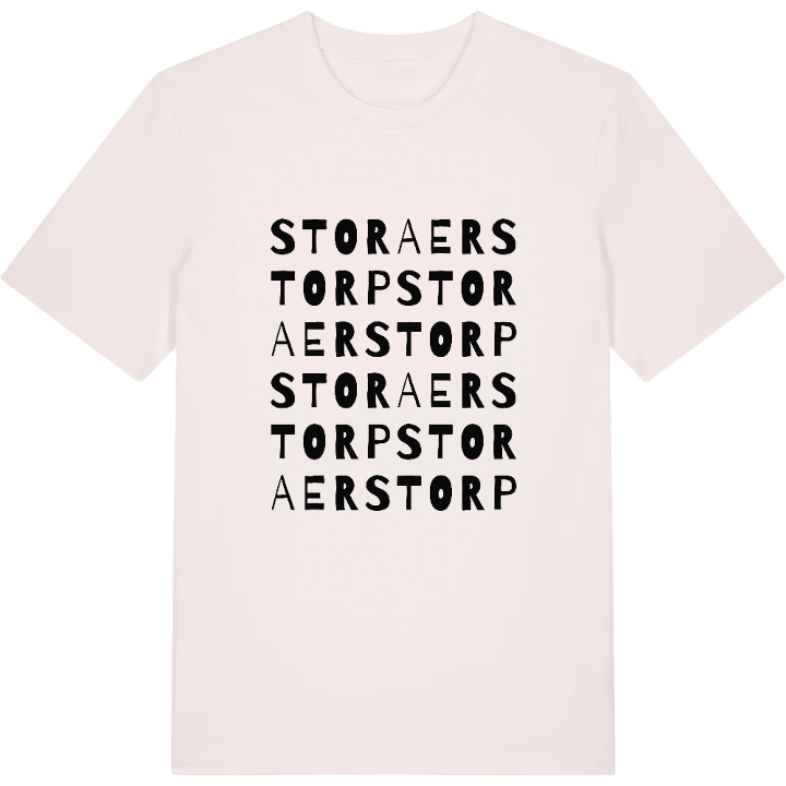Stora Erstorp ordlek t-shirt – t-shirt från PinShirt