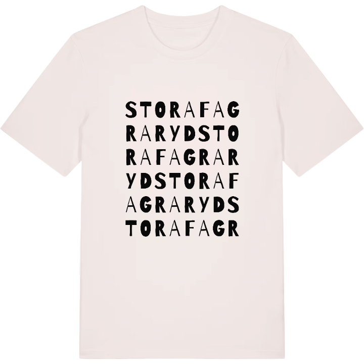Stora Fagraryd ordlek t-shirt – t-shirt från PinShirt