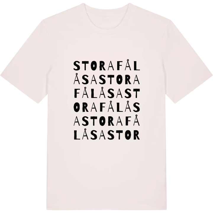 Stora Fålåsa ordlek t-shirt – t-shirt från PinShirt