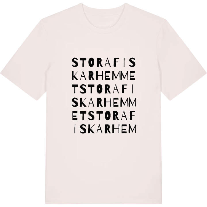 Stora Fiskarhemmet ordlek t-shirt – t-shirt från PinShirt
