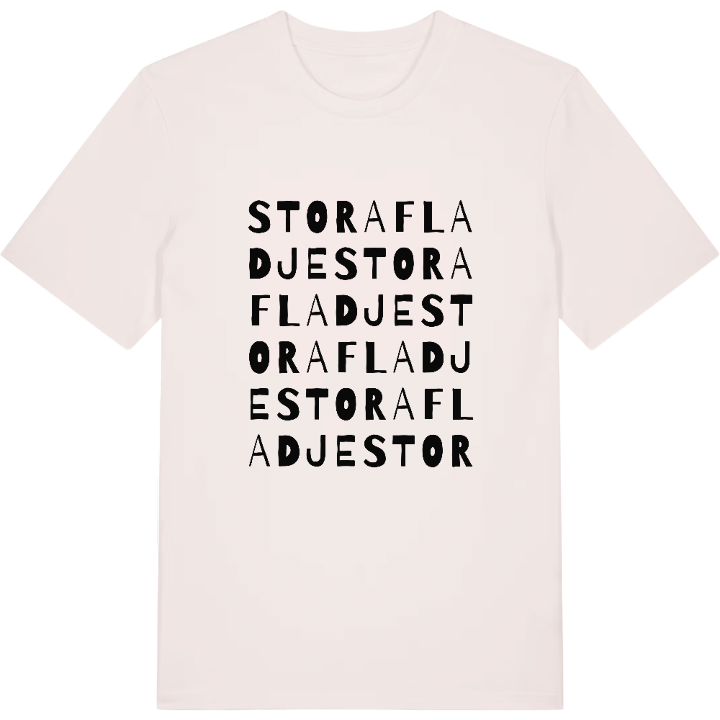 Stora Fladje ordlek t-shirt – t-shirt från PinShirt