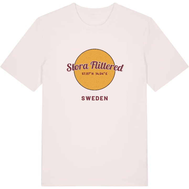 Stora Flittered cirkel t-shirt – t-shirt från PinShirt