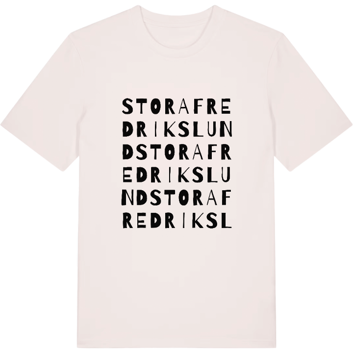 Stora Fredrikslund ordlek t-shirt – t-shirt från PinShirt
