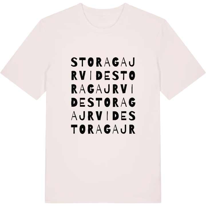 Stora Gajrvide ordlek t-shirt – t-shirt från PinShirt