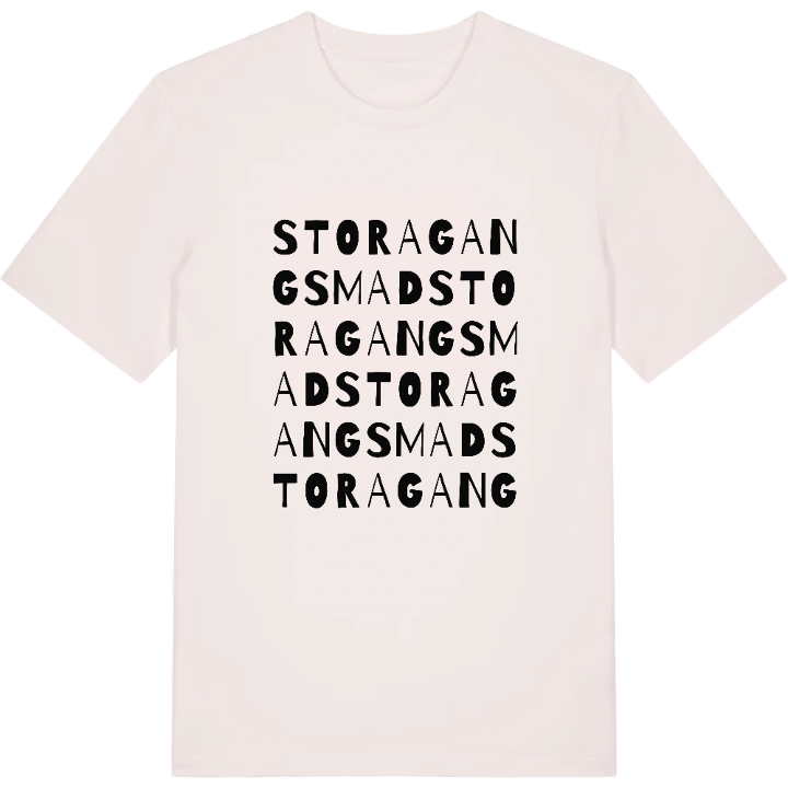 Stora Gangsmad ordlek t-shirt – t-shirt från PinShirt