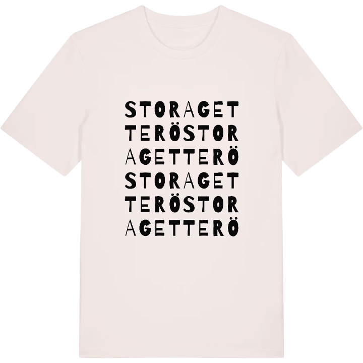 Stora Getterö ordlek t-shirt – t-shirt från PinShirt