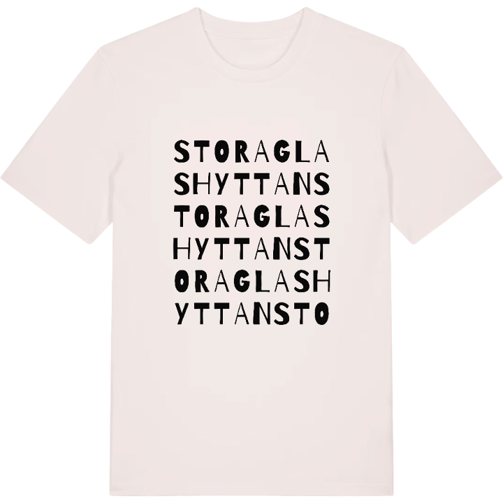 Stora Glashyttan ordlek t-shirt – t-shirt från PinShirt