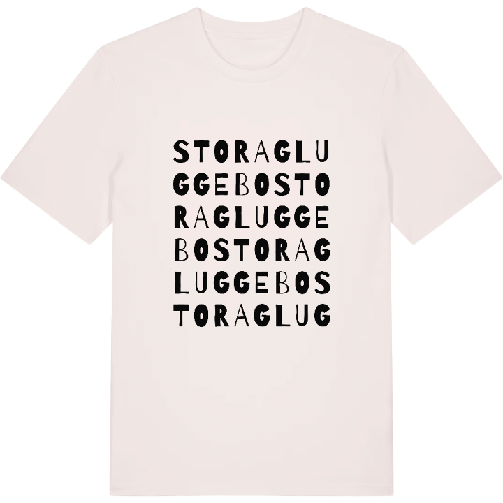 Stora Gluggebo ordlek t-shirt – t-shirt från PinShirt