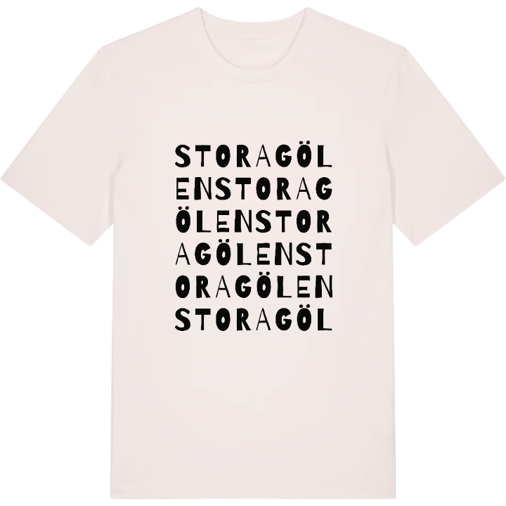Stora Gölen ordlek t-shirt – t-shirt från PinShirt