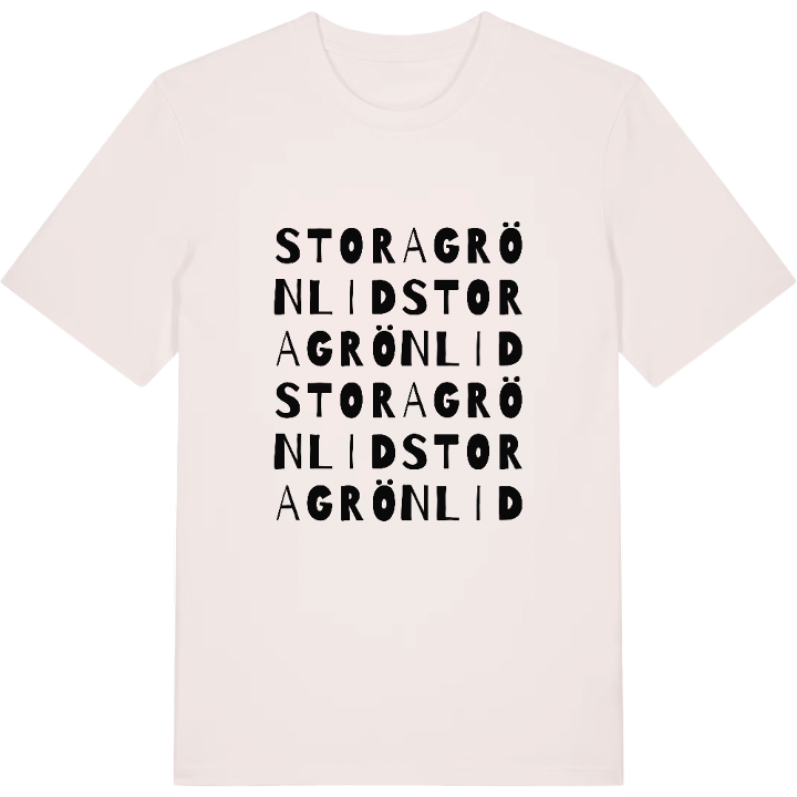 Stora Grönlid ordlek t-shirt – t-shirt från PinShirt