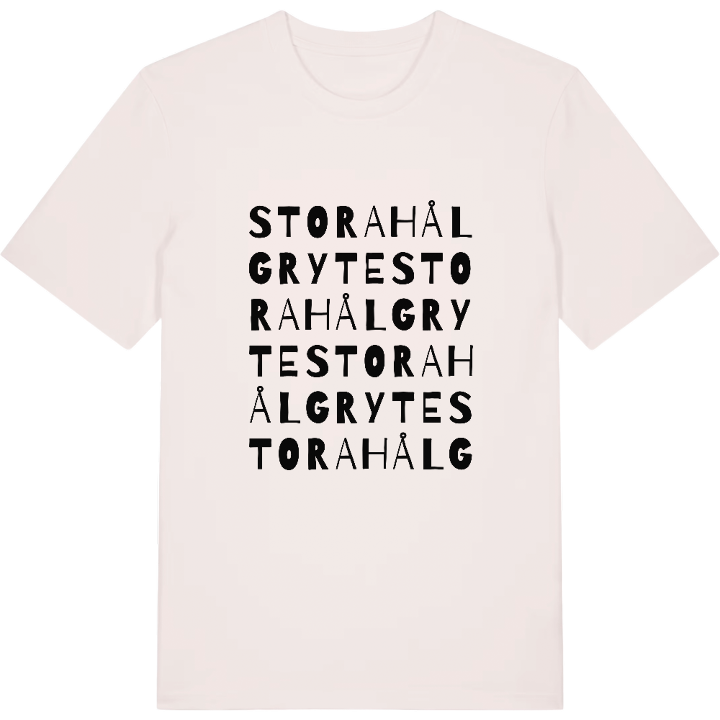 Stora Hålgryte ordlek t-shirt – t-shirt från PinShirt