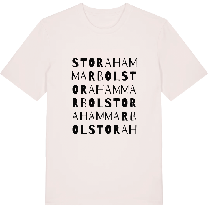 Stora Hammarbol ordlek t-shirt – t-shirt från PinShirt