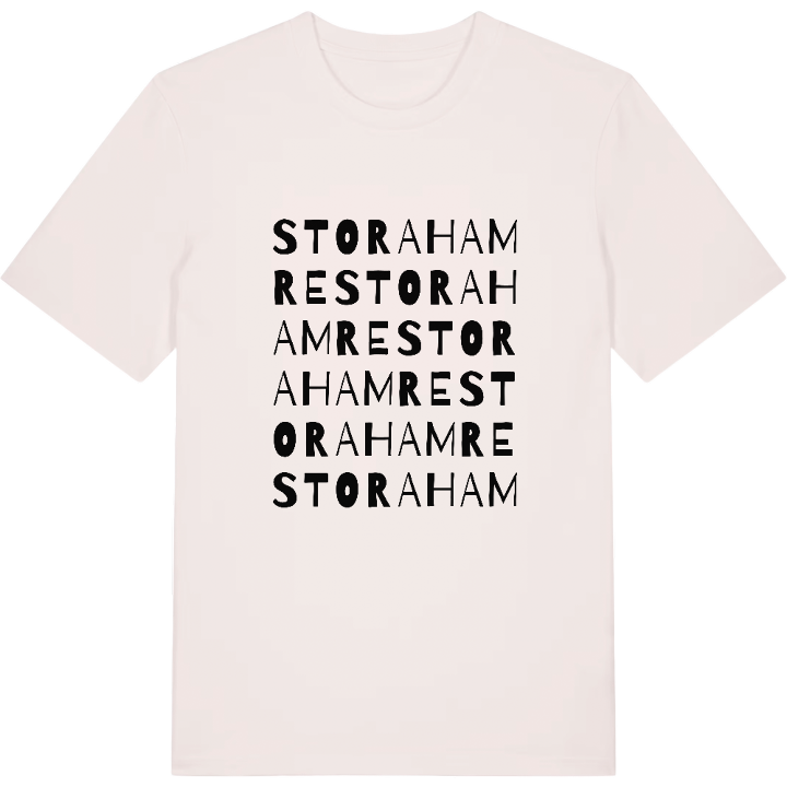 Stora Hamre ordlek t-shirt – t-shirt från PinShirt