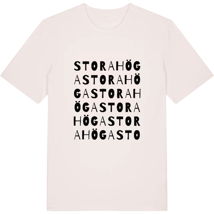 Stora Höga ordlek t-shirt – t-shirt från PinShirt