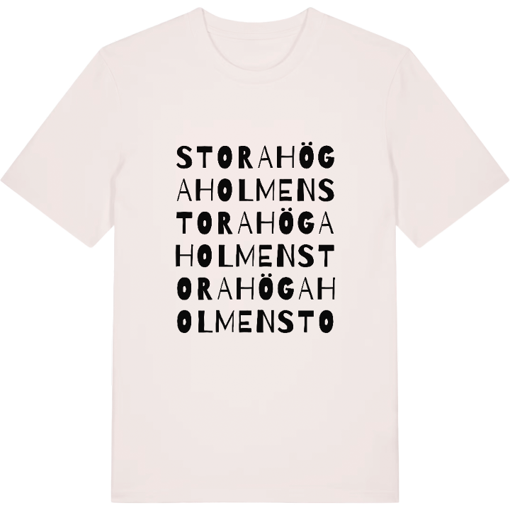 Stora Högaholmen ordlek t-shirt – t-shirt från PinShirt