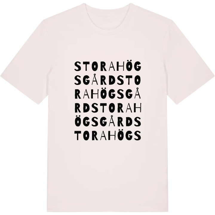 Stora Högsgård ordlek t-shirt – t-shirt från PinShirt