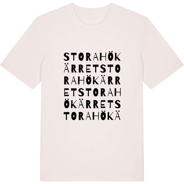 Stora Hökärret ordlek t-shirt – t-shirt från PinShirt