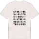 Stora Horshaga ordlek t-shirt