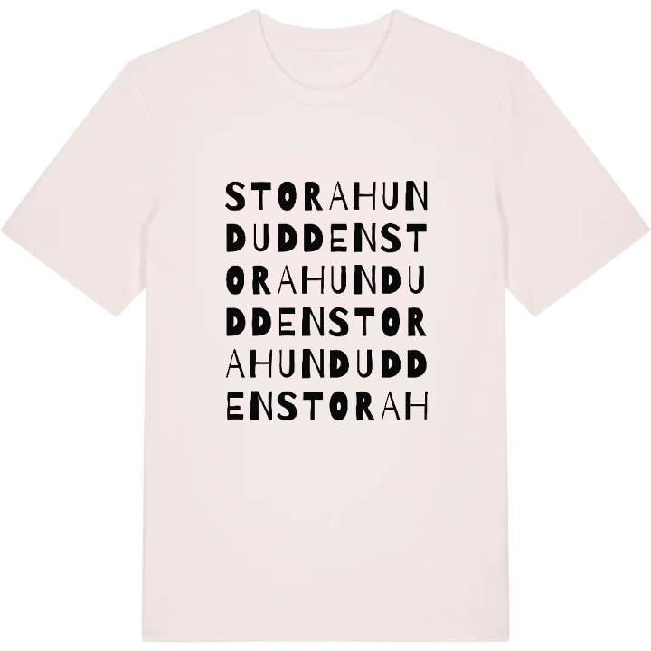 Stora Hundudden ordlek t-shirt – t-shirt från PinShirt