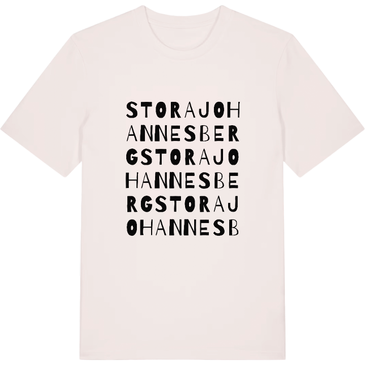 Stora Johannesberg ordlek t-shirt – t-shirt från PinShirt