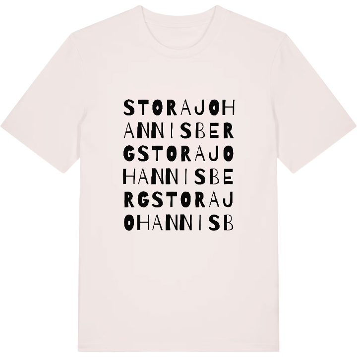 Stora Johannisberg ordlek t-shirt – t-shirt från PinShirt