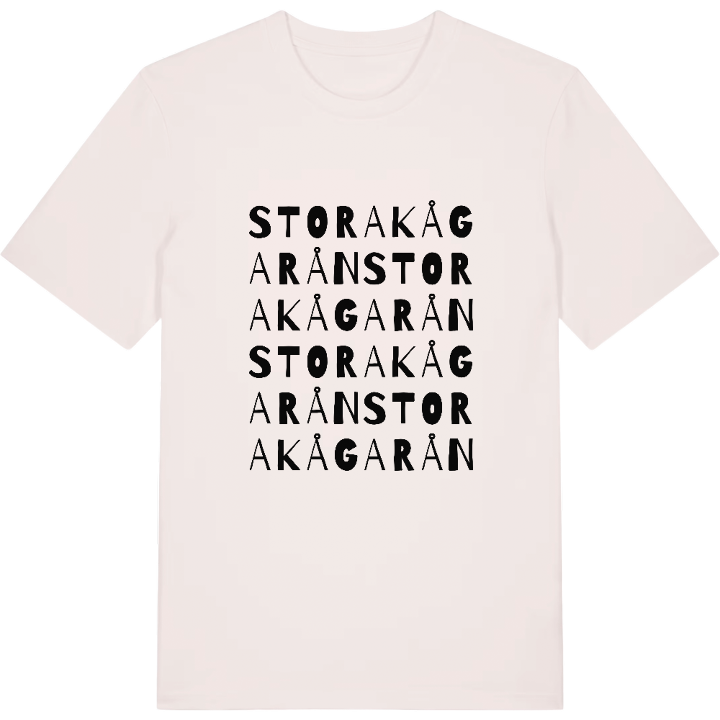 Stora Kågarån ordlek t-shirt – t-shirt från PinShirt