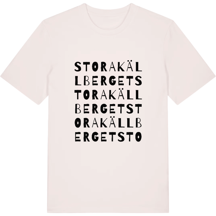 Stora Källberget ordlek t-shirt – t-shirt från PinShirt