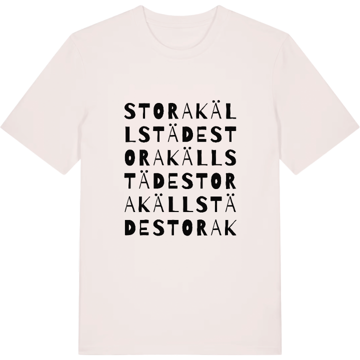 Stora Källstäde ordlek t-shirt – t-shirt från PinShirt