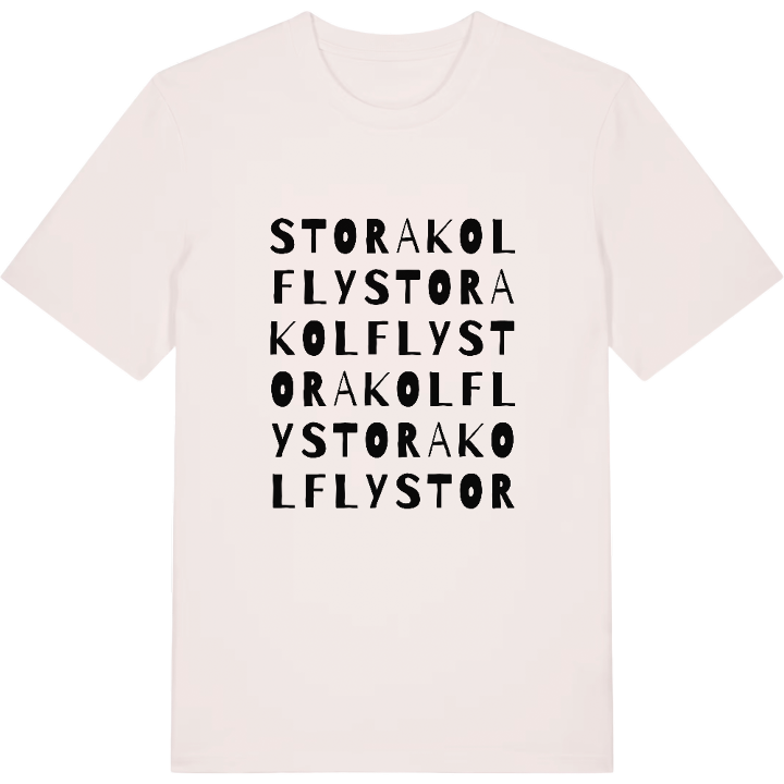 Stora Kolfly ordlek t-shirt – t-shirt från PinShirt