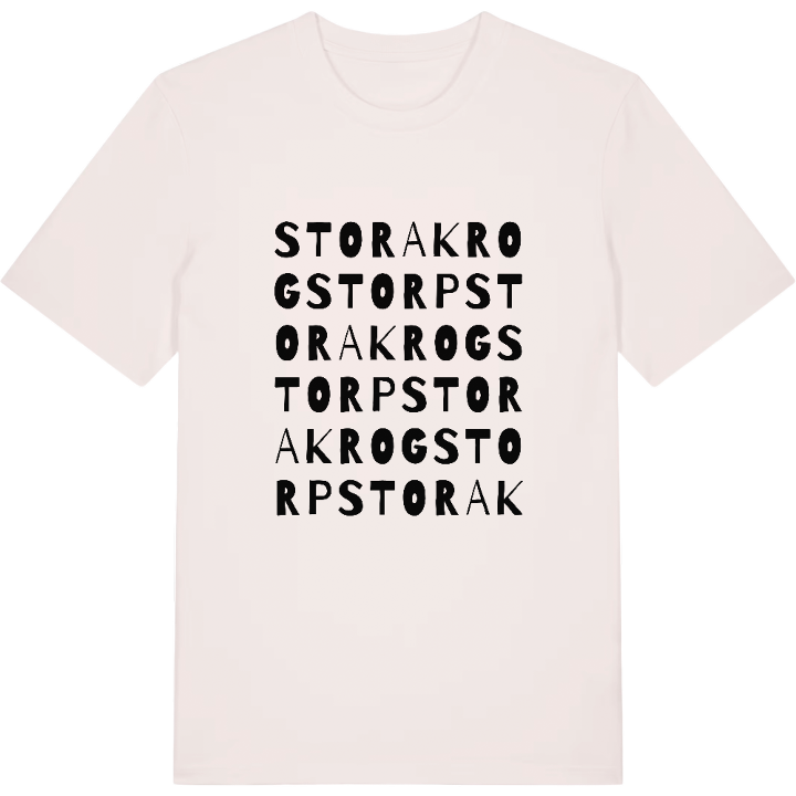Stora Krogstorp ordlek t-shirt – t-shirt från PinShirt