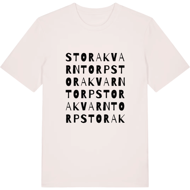 Stora Kvarntorp ordlek t-shirt – t-shirt från PinShirt
