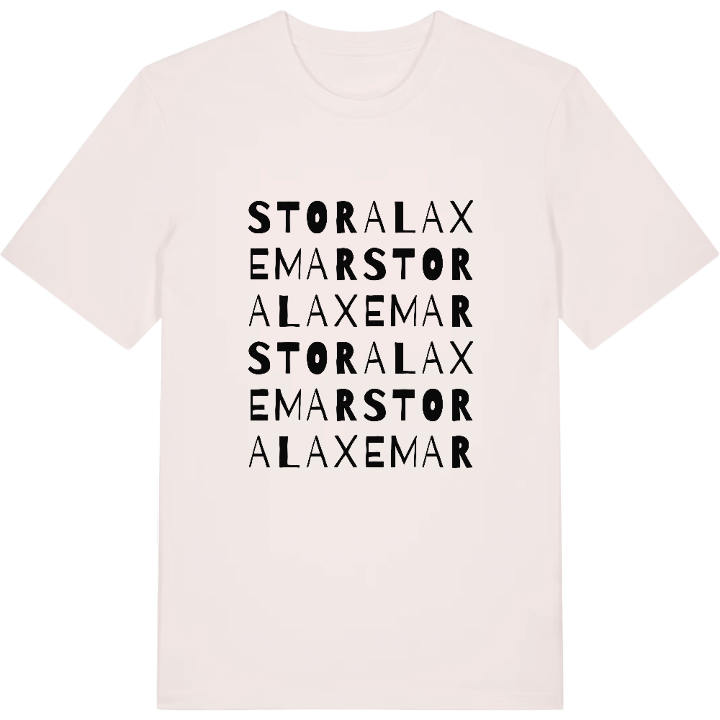 Stora Laxemar ordlek t-shirt – t-shirt från PinShirt
