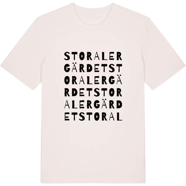 Stora Lergärdet ordlek t-shirt – t-shirt från PinShirt