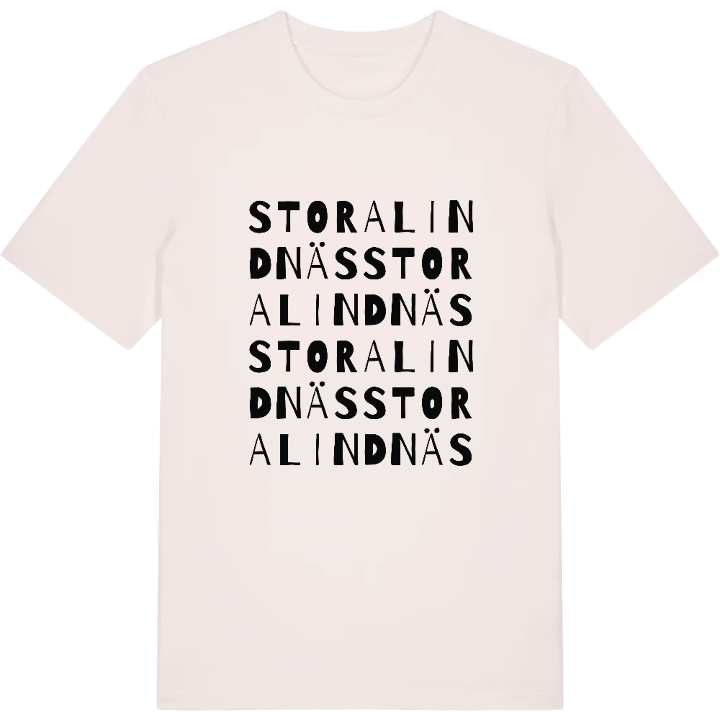 Stora Lindnäs ordlek t-shirt – t-shirt från PinShirt