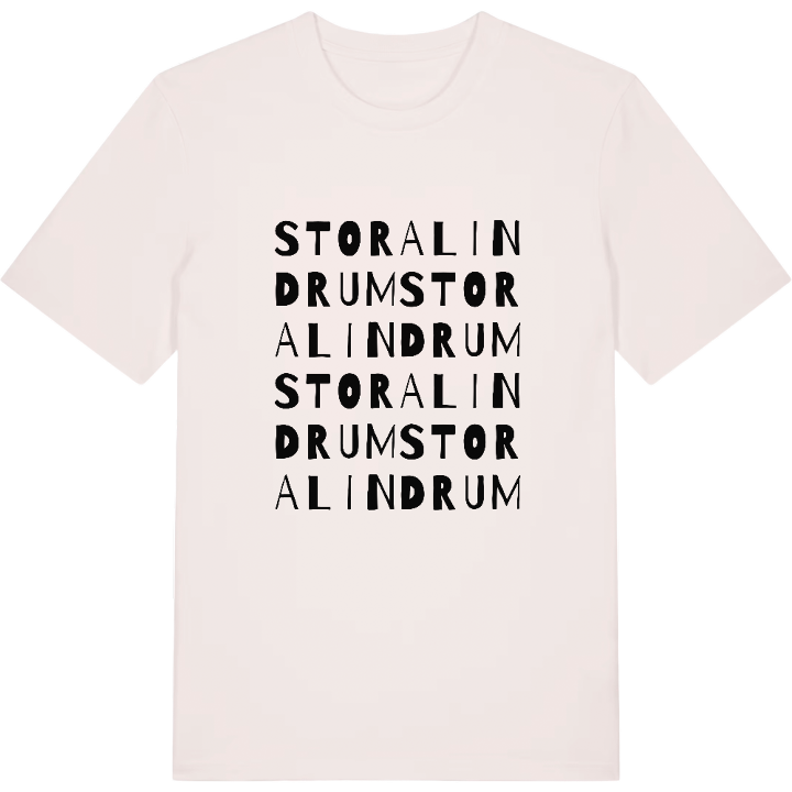 Stora Lindrum ordlek t-shirt – t-shirt från PinShirt