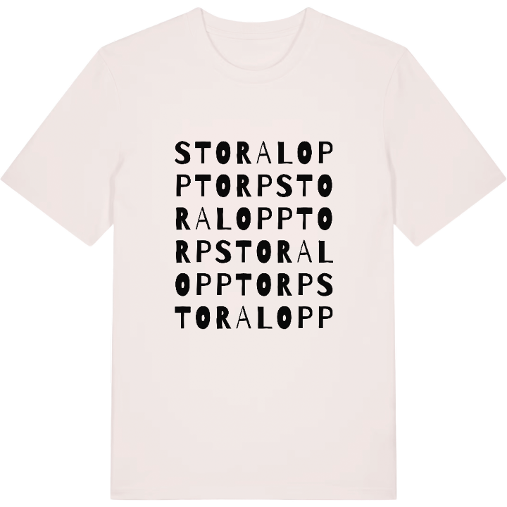 Stora Lopptorp ordlek t-shirt – t-shirt från PinShirt