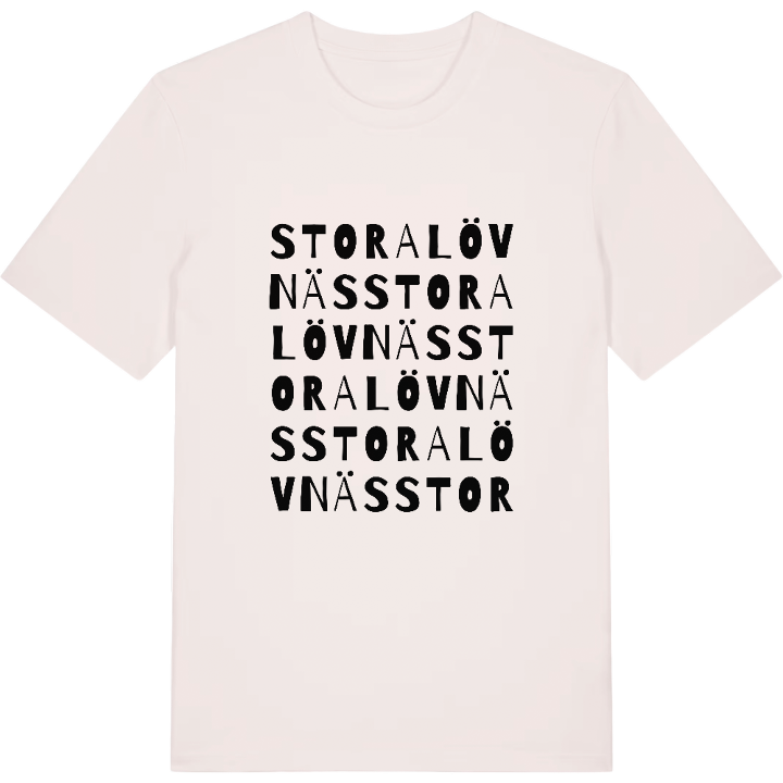 Stora Lövnäs ordlek t-shirt – t-shirt från PinShirt