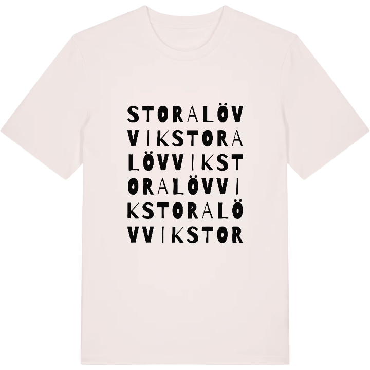 Stora Lövvik ordlek t-shirt – t-shirt från PinShirt