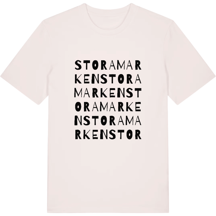 Stora Marken ordlek t-shirt – t-shirt från PinShirt