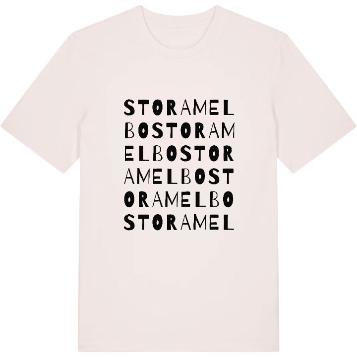 Stora Melbo ordlek t-shirt – t-shirt från PinShirt
