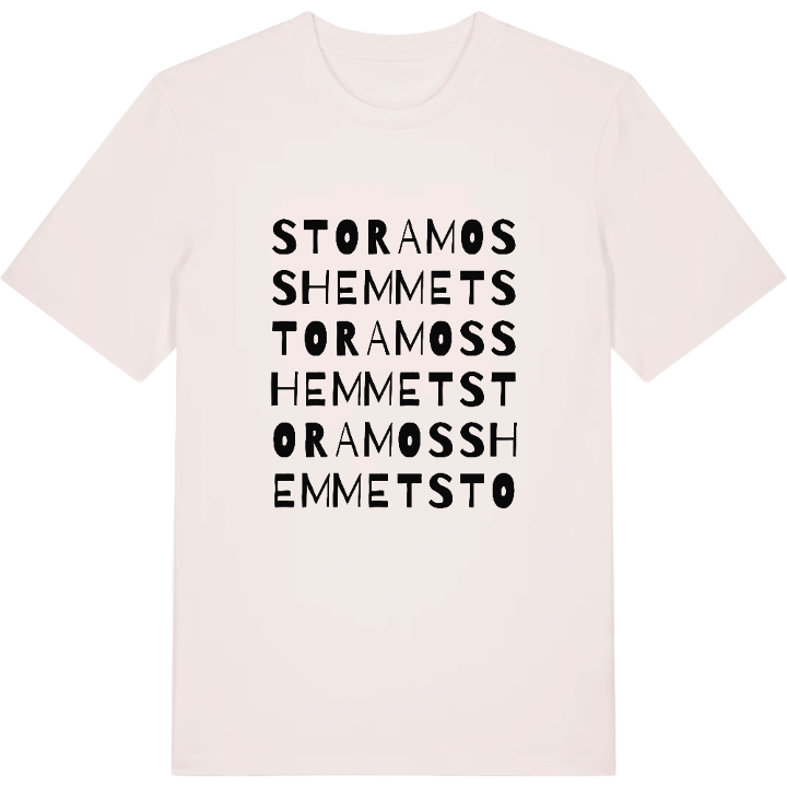 Stora Mosshemmet ordlek t-shirt – t-shirt från PinShirt