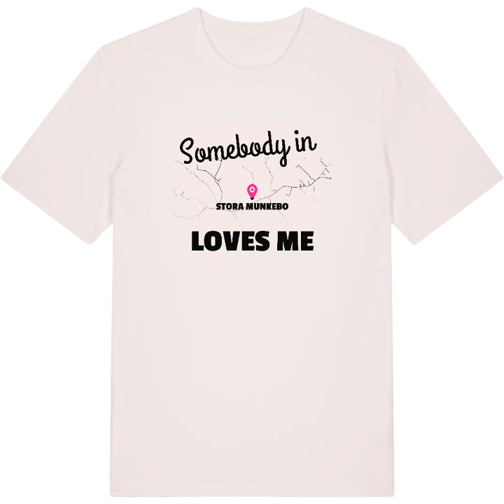 Någon i Stora Munkebo älskar mig t-shirt – t-shirt från PinShirt