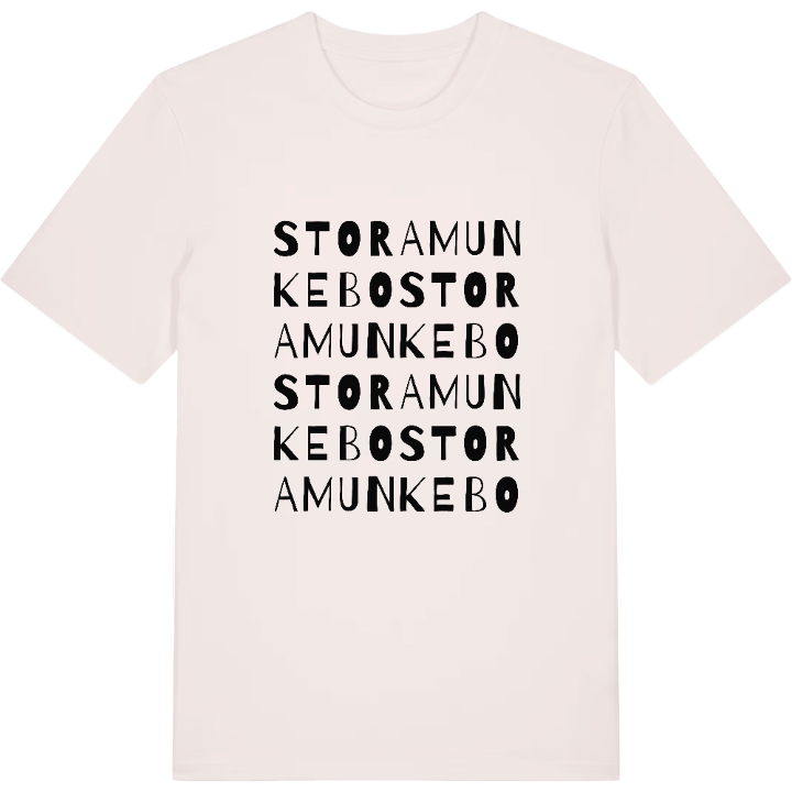 Stora Munkebo ordlek t-shirt – t-shirt från PinShirt