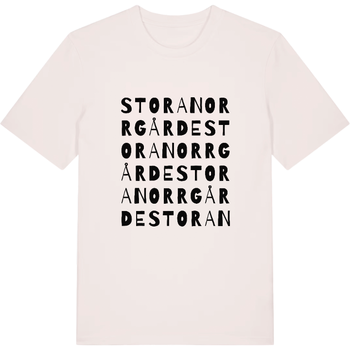 Stora Norrgårde ordlek t-shirt – t-shirt från PinShirt