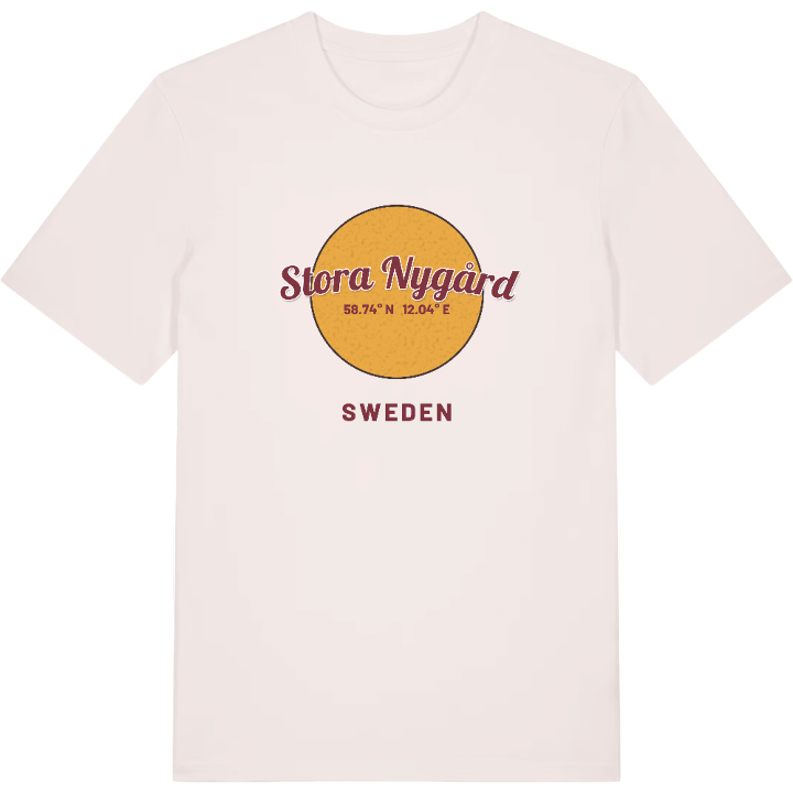 Stora Nygård cirkel t-shirt – t-shirt från PinShirt