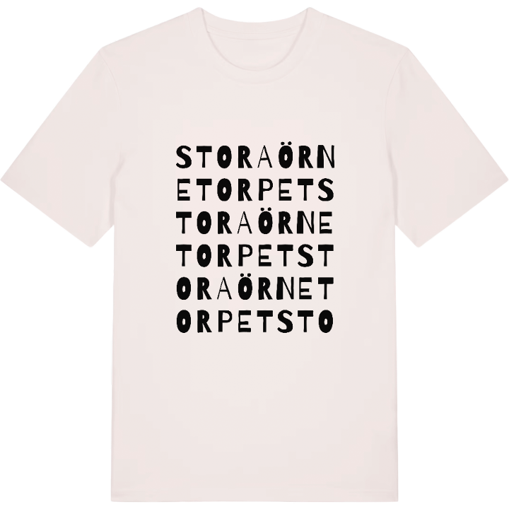 Stora Örnetorpet ordlek t-shirt – t-shirt från PinShirt