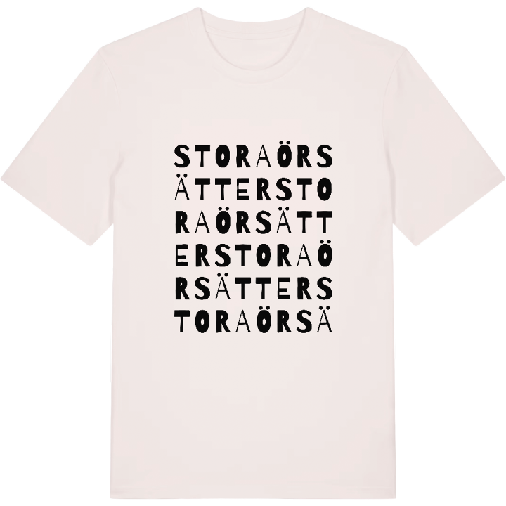 Stora Örsätter ordlek t-shirt – t-shirt från PinShirt