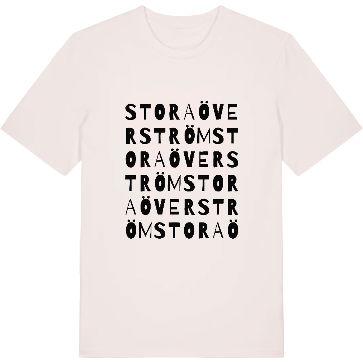 Stora Överström ordlek t-shirt – t-shirt från PinShirt