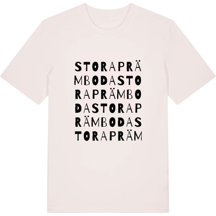 Stora Prämboda ordlek t-shirt – t-shirt från PinShirt